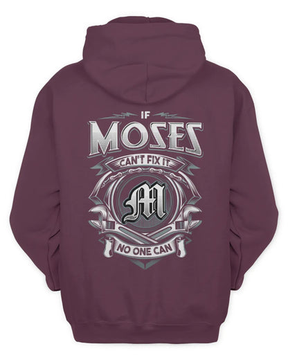 MOSES AP81-K4-626 - Personalized Ahmed Quote Apparel “If Ahmed Can't Fix It, No One Can” - Unisex Hoodie - Maroon