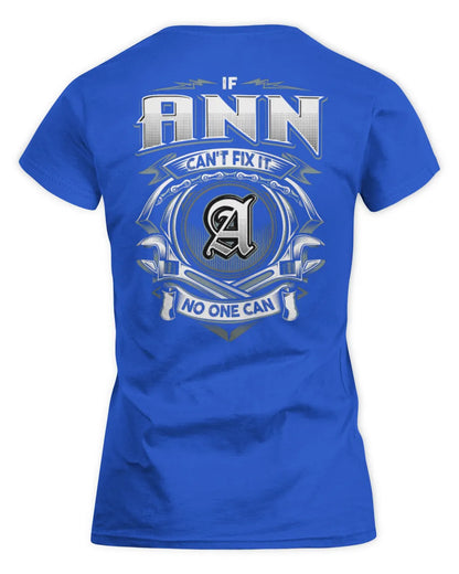 ANN AP81-K4-626 - Personalized Ahmed Quote Apparel “If Ahmed Can't Fix It, No One Can” - Women's Standard T-Shirt - Royal