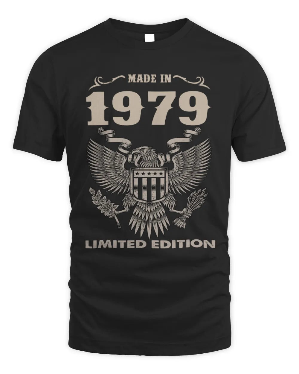1979 HH89-K2 – Classic Birth Year Limited Edition T-Shirt - Unisex Standard T-Shirt - Black