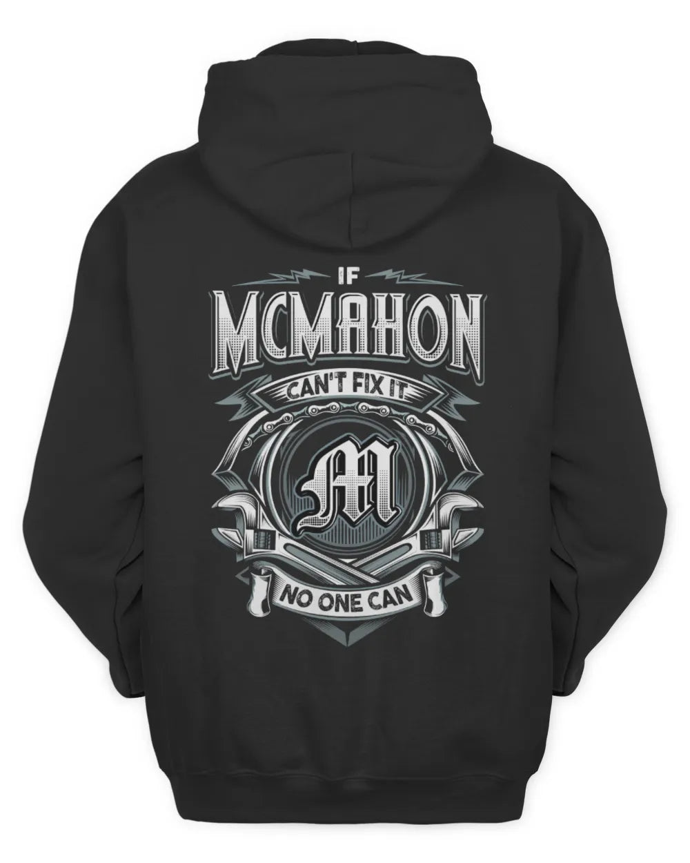 MCMAHON AP81-K4-626 - Personalized Ahmed Quote Apparel “If Ahmed Can't Fix It, No One Can” - Unisex Hoodie - Black