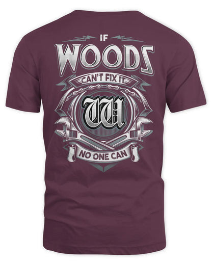 WOODS AP81-K4-626 - Personalized Ahmed Quote Apparel “If Ahmed Can't Fix It, No One Can” - Unisex Standard T-Shirt - Maroon