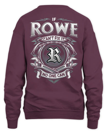 ROWE AP81-K4-626 - Personalized Ahmed Quote Apparel “If Ahmed Can't Fix It, No One Can” - Unisex Sweatshirt - Maroon