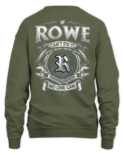 ROWE AP81-K4-626 - Personalized Ahmed Quote Apparel “If Ahmed Can't Fix It, No One Can” - Unisex Sweatshirt - Military Green