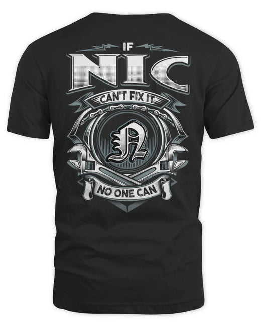 NIC AP81-K4-626 - Personalized Ahmed Quote Apparel “If Ahmed Can't Fix It, No One Can”