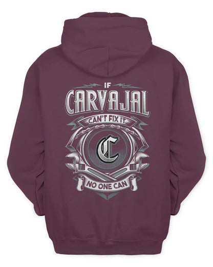 CARVAJAL AP81-K4-626 - Personalized Ahmed Quote Apparel “If Ahmed Can't Fix It, No One Can” - Unisex Hoodie - Maroon