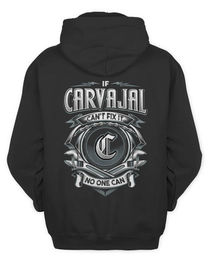 CARVAJAL AP81-K4-626 - Personalized Ahmed Quote Apparel “If Ahmed Can't Fix It, No One Can” - Unisex Hoodie - Black