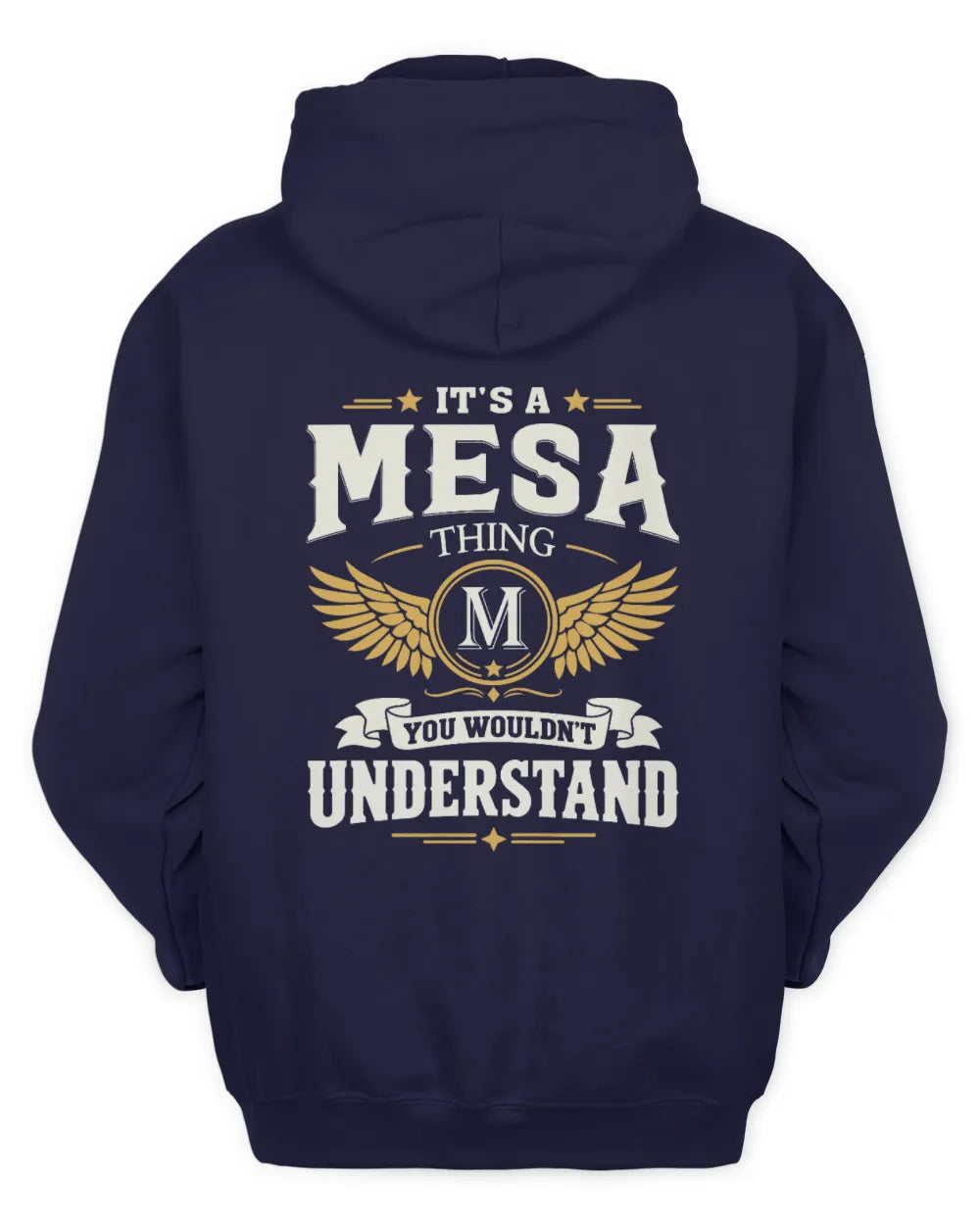 MESA KT06-M008 It’s a [NAME] Thing – You Wouldn’t Understand | Personalized Vintage T-Shirt - Unisex Hoodie - Navy