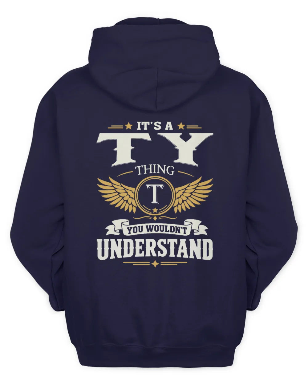 TY KT06-M008 It’s a [NAME] Thing – You Wouldn’t Understand | Personalized Vintage T-Shirt - Unisex Hoodie - Navy