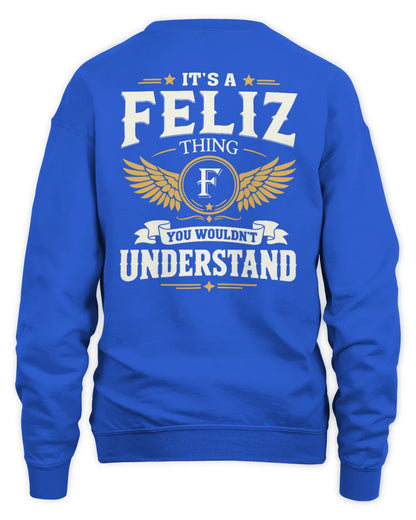 FELIZ KT06-M008 It’s a [NAME] Thing – You Wouldn’t Understand | Personalized Vintage T-Shirt - Unisex Sweatshirt - Royal