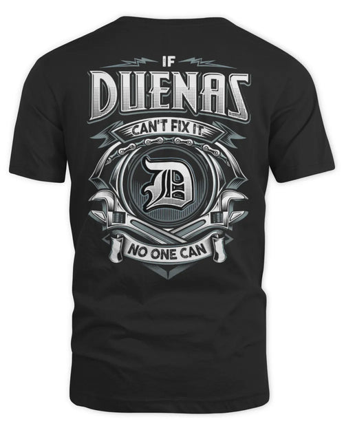 DUENAS AP81-K4-626 - Personalized Ahmed Quote Apparel “If Ahmed Can't Fix It, No One Can” - Unisex Standard T-Shirt - Black