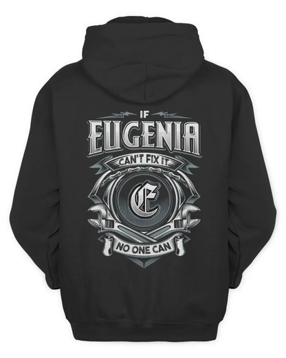 EUGENIA AP81-K4-626 - Personalized Ahmed Quote Apparel “If Ahmed Can't Fix It, No One Can” - Unisex Hoodie - Black