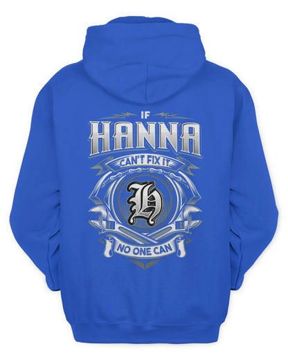 HANNA AP81-K4-626 - Personalized Ahmed Quote Apparel “If Ahmed Can't Fix It, No One Can” - Unisex Hoodie - Royal