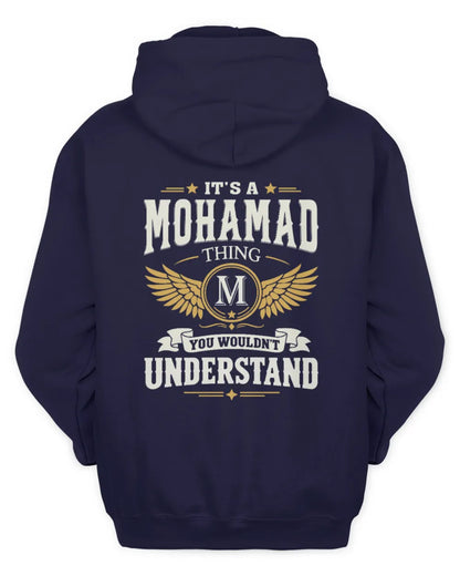 MOHAMAD KT06-M008 It’s a [NAME] Thing – You Wouldn’t Understand | Personalized Vintage T-Shirt - Unisex Hoodie - Navy