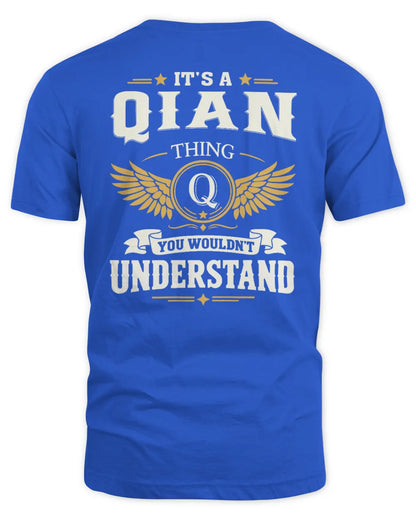 QIAN KT06-M008 It’s a [NAME] Thing – You Wouldn’t Understand | Personalized Vintage T-Shirt - Unisex Standard T-Shirt - Royal
