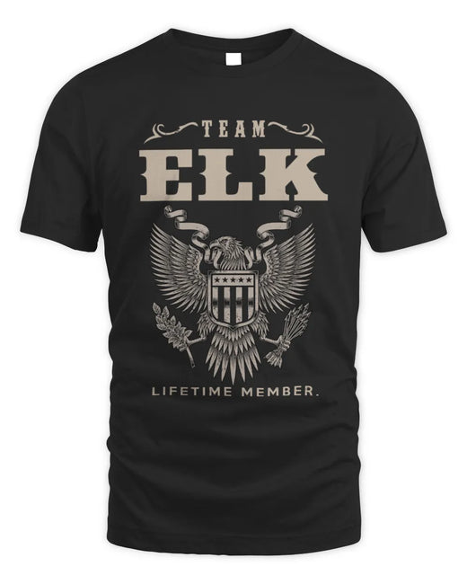 ELK TP06-K82 – Personalized Classic Style Apparel “Team NAME Lifetime Member”