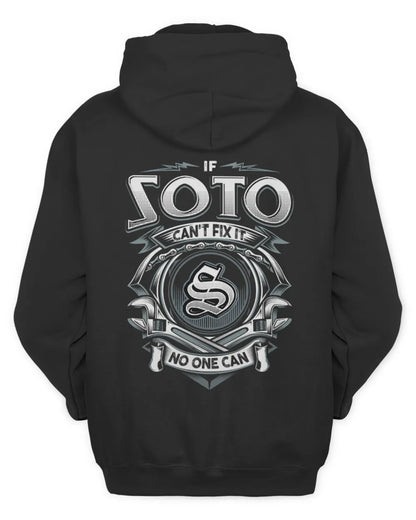 SOTO AP81-K4-626 - Personalized Ahmed Quote Apparel “If Ahmed Can't Fix It, No One Can” - Unisex Hoodie - Black
