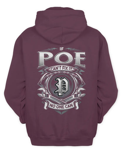POE AP81-K4-626 - Personalized Ahmed Quote Apparel “If Ahmed Can't Fix It, No One Can” - Unisex Hoodie - Maroon