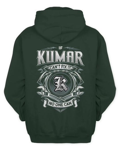 KUMAR AP81-K4-626 - Personalized Ahmed Quote Apparel “If Ahmed Can't Fix It, No One Can” - Unisex Hoodie - Forest Green