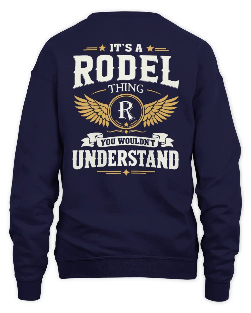 RODEL KT06-M008 It’s a [NAME] Thing – You Wouldn’t Understand | Personalized Vintage T-Shirt - Unisex Sweatshirt - Navy