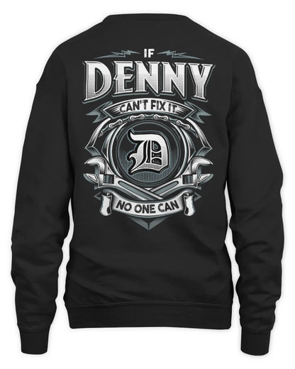 DENNY AP81-K4-626 - Personalized Ahmed Quote Apparel “If Ahmed Can't Fix It, No One Can” - Unisex Sweatshirt - Black