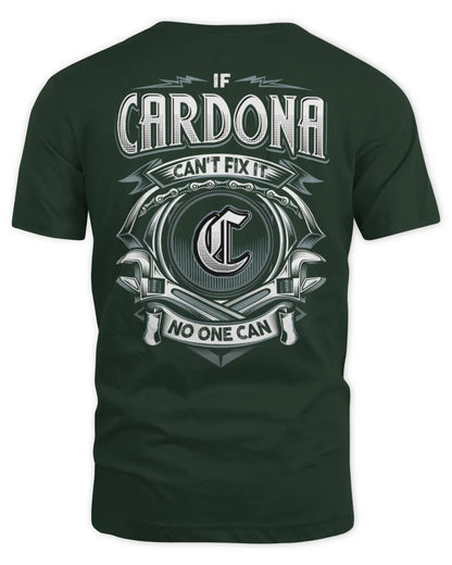 CARDONA AP81-K4-626 - Personalized Ahmed Quote Apparel “If Ahmed Can't Fix It, No One Can” - Unisex Standard T-Shirt - Forest Green