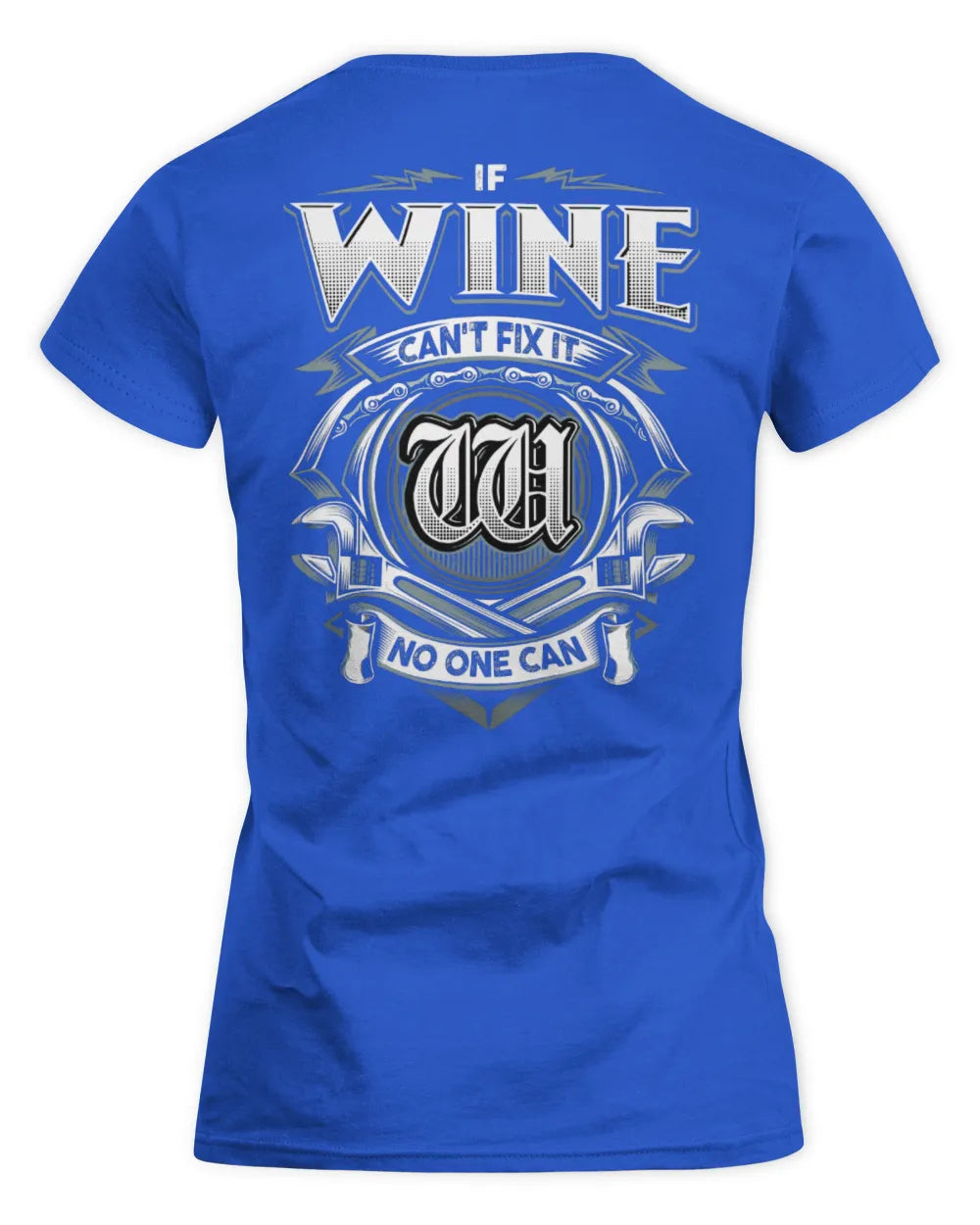 WINE AP81-K4-626 - Personalized Ahmed Quote Apparel “If Ahmed Can't Fix It, No One Can” - Women's Standard T-Shirt - Royal