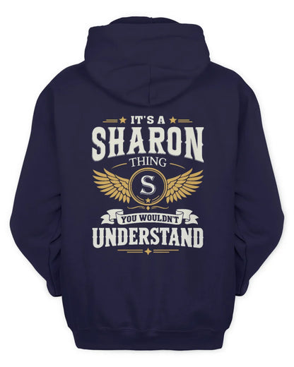 SHARON KT06-M008 It’s a [NAME] Thing – You Wouldn’t Understand | Personalized Vintage T-Shirt - Unisex Hoodie - Navy