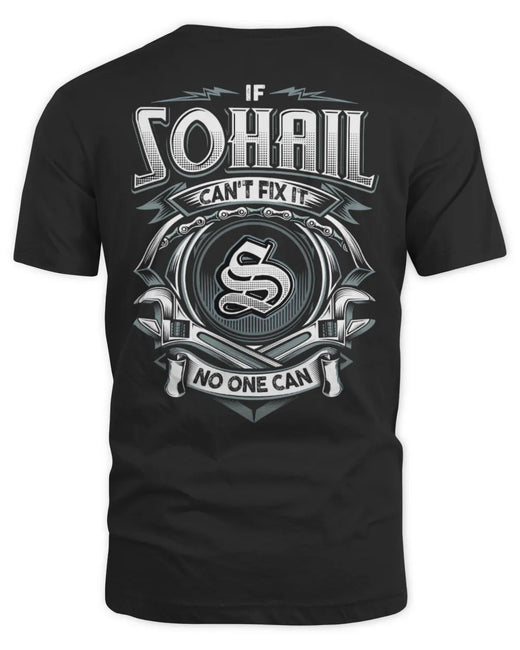 SOHAIL AP81-K4-626 - Personalized Ahmed Quote Apparel “If Ahmed Can't Fix It, No One Can”