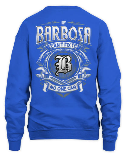 BARBOSA AP81-K4-626 - Personalized Ahmed Quote Apparel “If Ahmed Can't Fix It, No One Can” - Unisex Sweatshirt - Royal