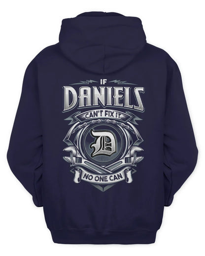 DANIELS AP81-K4-626 - Personalized Ahmed Quote Apparel “If Ahmed Can't Fix It, No One Can” - Unisex Hoodie - Navy