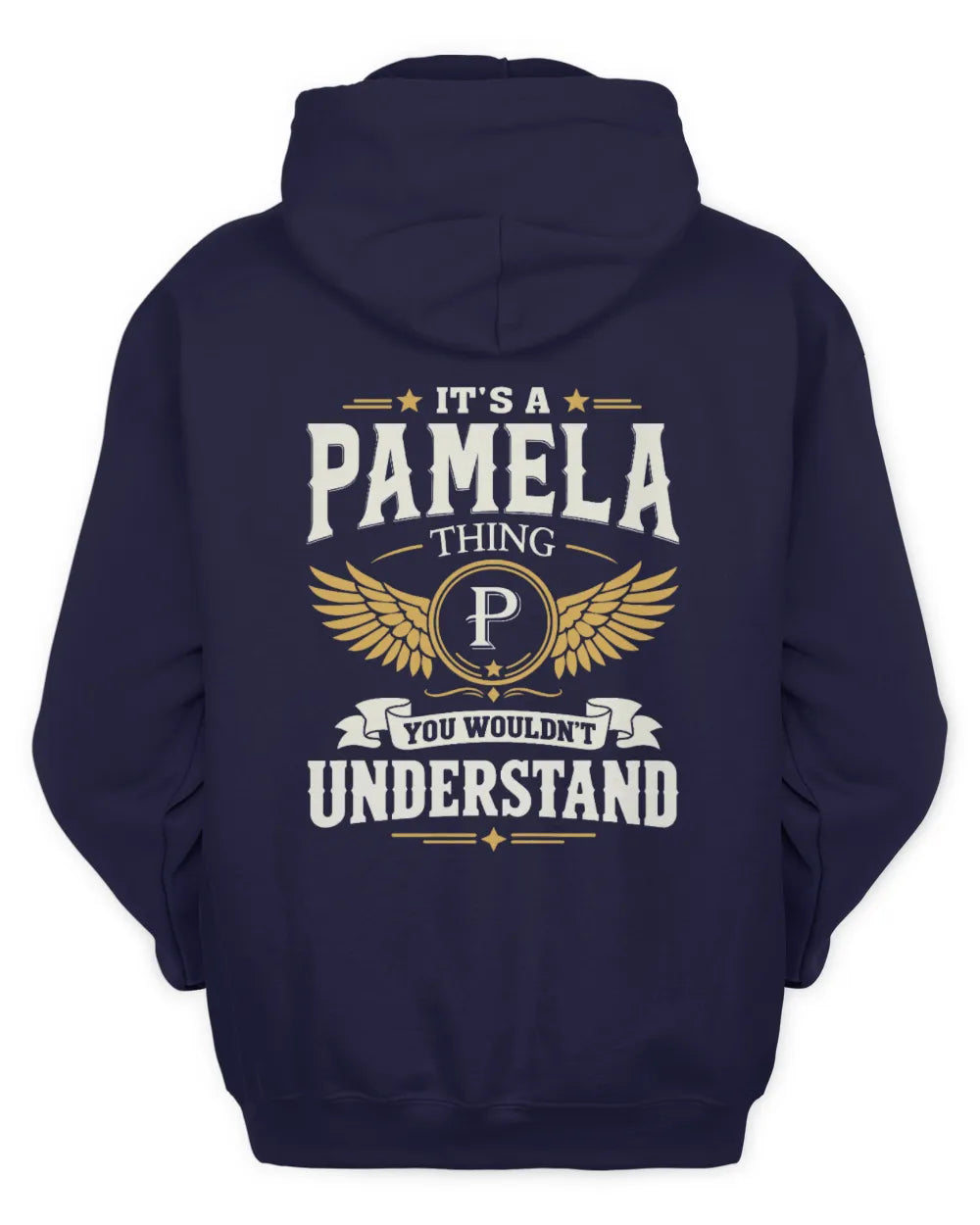 PAMELA KT06-M008 It’s a [NAME] Thing – You Wouldn’t Understand | Personalized Vintage T-Shirt - Unisex Hoodie - Navy