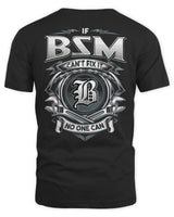 BSM AP81-K4-626 - Personalized Ahmed Quote Apparel “If Ahmed Can't Fix It, No One Can” - Unisex Standard T-Shirt - Black