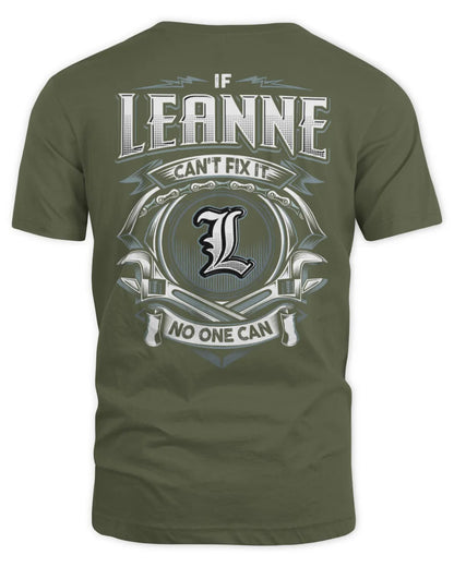 LEANNE AP81-K4-626 - Personalized Ahmed Quote Apparel “If Ahmed Can't Fix It, No One Can” - Unisex Standard T-Shirt - Military Green