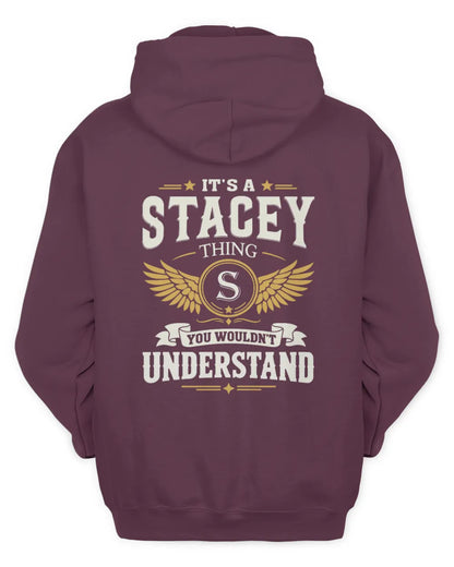 STACEY KT06-M008 It’s a [NAME] Thing – You Wouldn’t Understand | Personalized Vintage T-Shirt - Unisex Hoodie - Maroon