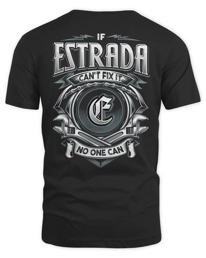 ESTRADA AP81-K4-626 - Personalized Ahmed Quote Apparel “If Ahmed Can't Fix It, No One Can” - Unisex Standard T-Shirt - Black