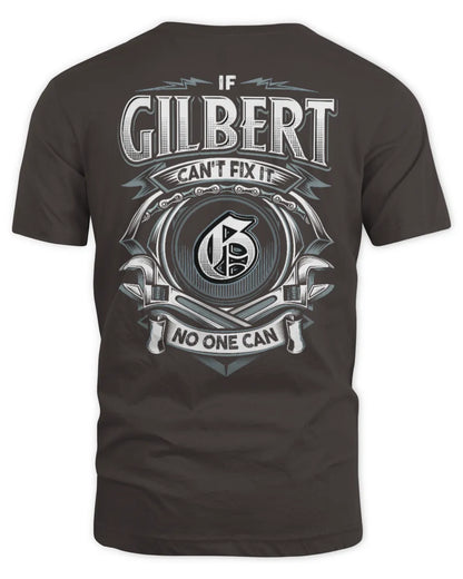 GILBERT AP81-K4-626 - Personalized Ahmed Quote Apparel “If Ahmed Can't Fix It, No One Can” - Unisex Standard T-Shirt - Dark Chocolate
