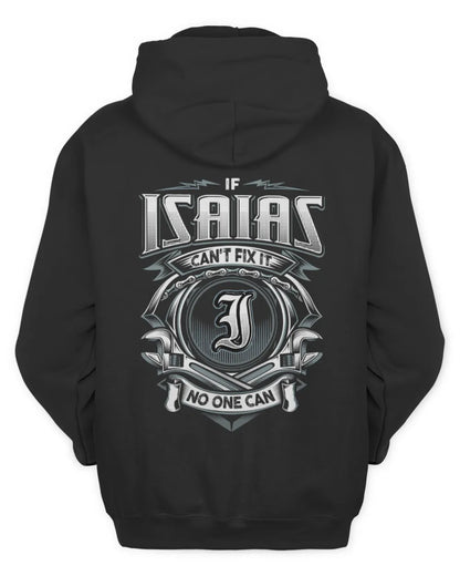ISAIAS AP81-K4-626 - Personalized Ahmed Quote Apparel “If Ahmed Can't Fix It, No One Can” - Unisex Hoodie - Black