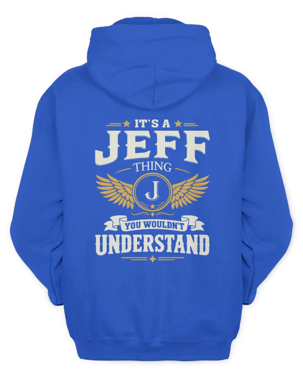 JEFF KT06-M008 It’s a [NAME] Thing – You Wouldn’t Understand | Personalized Vintage T-Shirt - Unisex Hoodie - Royal