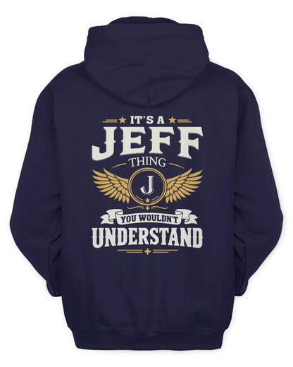 JEFF KT06-M008 It’s a [NAME] Thing – You Wouldn’t Understand | Personalized Vintage T-Shirt - Unisex Hoodie - Navy