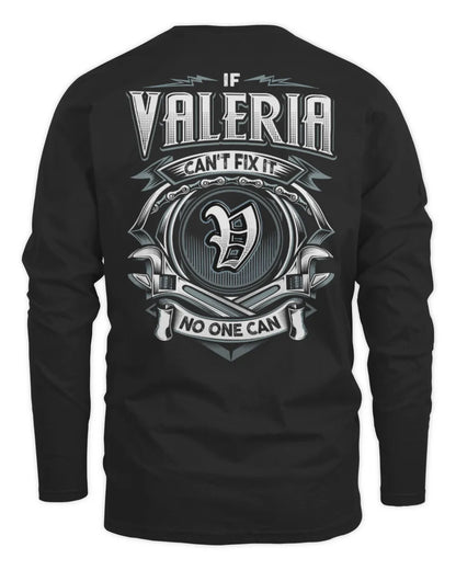 VALERIA AP81-K4-626 - Personalized Ahmed Quote Apparel “If Ahmed Can't Fix It, No One Can” - Men's Long Sleeved T-Shirt - Black