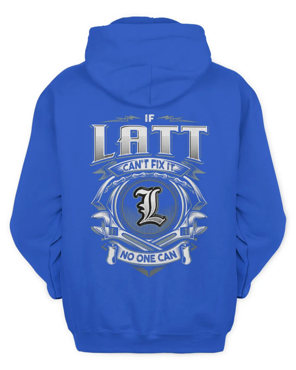 LATT AP81-K4-626 - Personalized Ahmed Quote Apparel “If Ahmed Can't Fix It, No One Can” - Unisex Hoodie - Royal