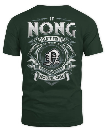 NONG AP81-K4-626 - Personalized Ahmed Quote Apparel “If Ahmed Can't Fix It, No One Can” - Unisex Standard T-Shirt - Forest Green