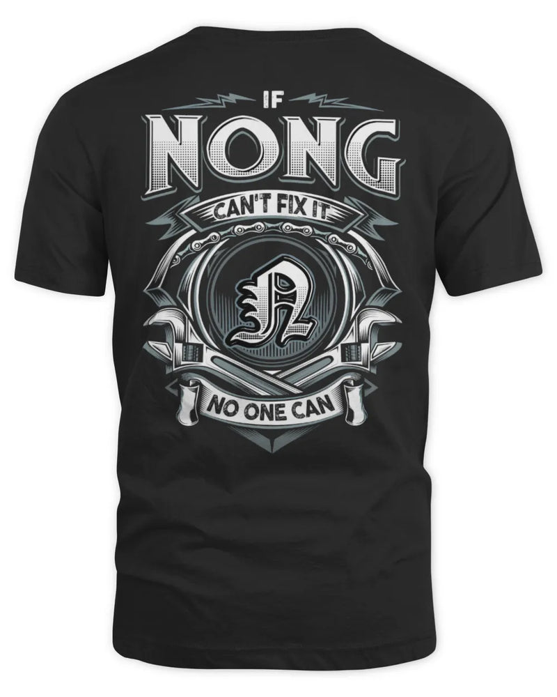 NONG AP81-K4-626 - Personalized Ahmed Quote Apparel “If Ahmed Can't Fix It, No One Can” - Unisex Standard T-Shirt - Black