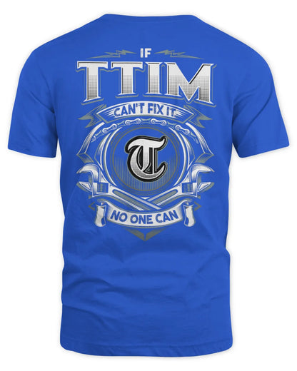 TTIM AP81-K4-626 - Personalized Ahmed Quote Apparel “If Ahmed Can't Fix It, No One Can” - Unisex Standard T-Shirt - Royal