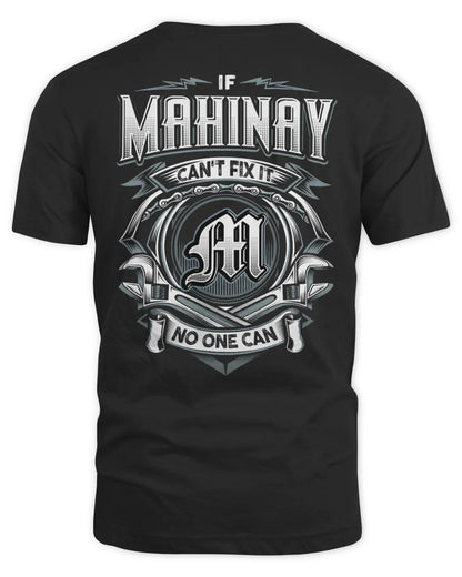 MAHINAY AP81-K4-626 - Personalized Ahmed Quote Apparel “If Ahmed Can't Fix It, No One Can” - Unisex Standard T-Shirt - Black