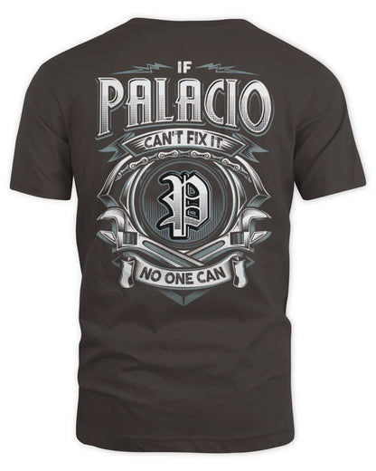 PALACIO AP81-K4-626 - Personalized Ahmed Quote Apparel “If Ahmed Can't Fix It, No One Can” - Unisex Standard T-Shirt - Dark Chocolate