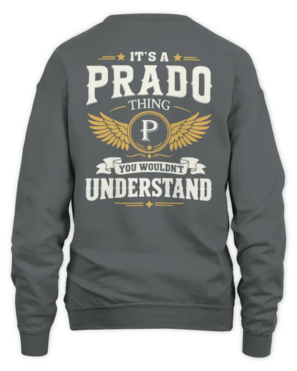 PRADO KT06-M008 It’s a [NAME] Thing – You Wouldn’t Understand | Personalized Vintage T-Shirt - Unisex Sweatshirt - Charcoal