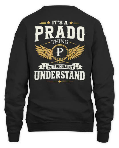 PRADO KT06-M008 It’s a [NAME] Thing – You Wouldn’t Understand | Personalized Vintage T-Shirt - Unisex Sweatshirt - Black