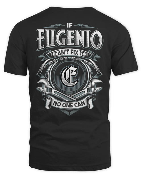 EUGENIO AP81-K4-626 - Personalized Ahmed Quote Apparel “If Ahmed Can't Fix It, No One Can” - Unisex Standard T-Shirt - Black