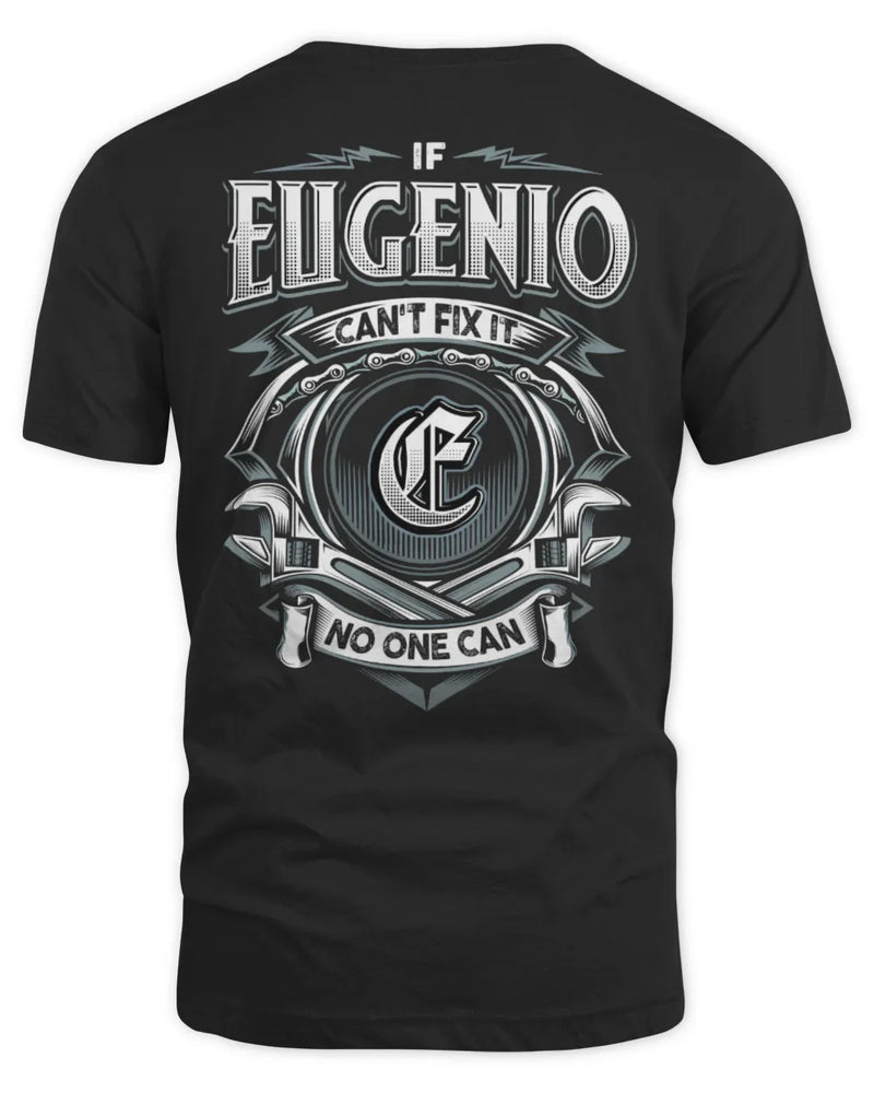 EUGENIO AP81-K4-626 - Personalized Ahmed Quote Apparel “If Ahmed Can't Fix It, No One Can” - Unisex Standard T-Shirt - Black